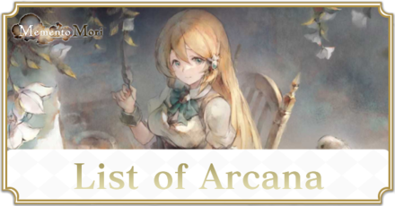 Arcana List