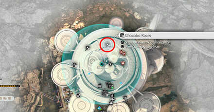 Final Fantasy 7 Rebirth - Gold Cup or Bust Map Location