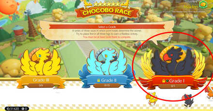 Final Fantasy 7 Rebirth - Gold Rank for Grade I Chocobo Races