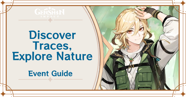 Genshin Impact Discover Traces, Explore Nature Web Event Guide
