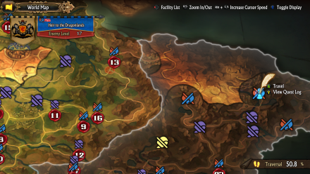 Unicorn Overlord - Heir to the Dragonlands Map Location