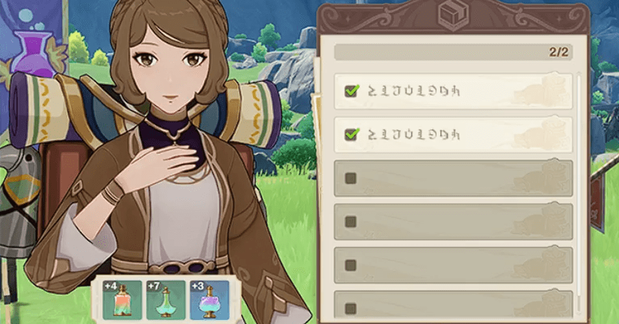 Genshin - How to Sell Potions with Distributor