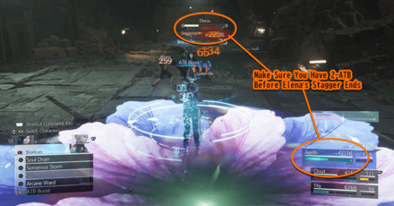 FF7 Rebirth - Build Up to 2 ATB on Aerith