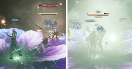 FF7 Rebirth - Aeroga Cast to Pressure Rude and Elena