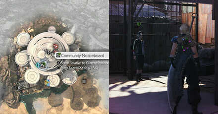 Final Fantasy 7 Rebirth - Sand and Circuses Location