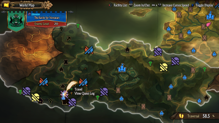 Unicorn Overlord - The Battle for Voryatan Map Location