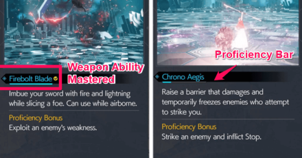 FF7 Rebirth - Weapon Abilities Mastered