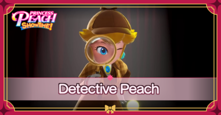 Princess Peach Showtime - Detective Peach Banner