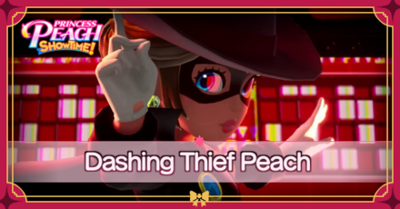 Princess Peach Showtime - Dashing Thief Peach Banner