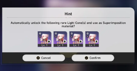 Honkai Star Rail - Faster 4-Star Superimpose