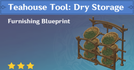 Genshin Impact - How to Get Teahouse Tool: Dry Storage Furnishing