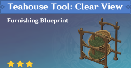 Genshin Impact - How to Get Teahouse Tool: Clear View Furnishing