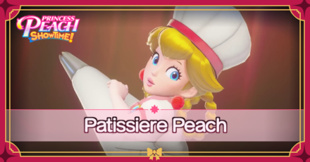 Princess Peach Showtime - Patissiere Peach Banner.png