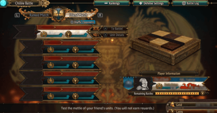 Unicorn Overlord - Friend Match UI