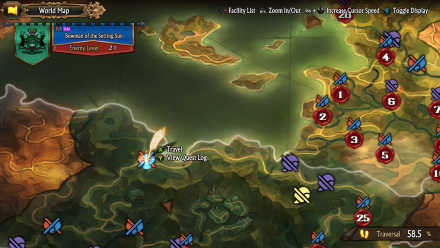 Unicorn Overlord - Bowman of the Setting Sun Map Location