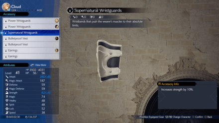 FF7 Rebirth - Attack Up Accessory