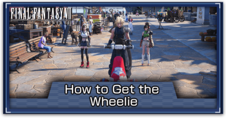 FF7 Rebirth - How to Get the Wheelie