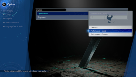 FF7 Rebirth - Optimization Options