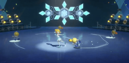 Princess Peach Showtime - Figure Skater Peach Synchronized Skating