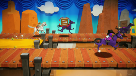 Princess Peach Showtime - Cowgirl in the Wilderness Sparkle Gems 7