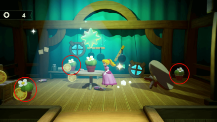 Princess Peach Showtime - Cowgirl in the Wilderness Sparkle Gems 1