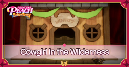 Princess Peach Showtime - Cowgirl in the Wilderness Banner