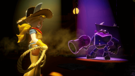 Princess Peach Showtime - Cowgirl in the Wilderness Boss Battle