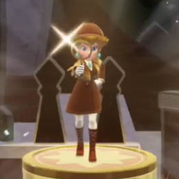 Princess Peach Showtime - Detective Peach Pose