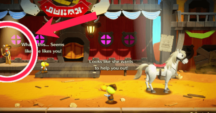 Princess Peach Showtime - Cowgirl in the Wilderness Hidden Spots 1