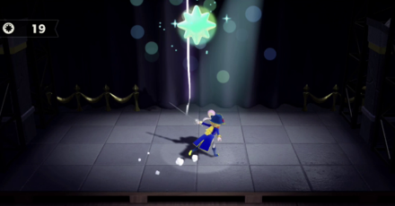 Princess Peach Showtime - The Dark Swordfighter & the Arena Sparkle Gems 1