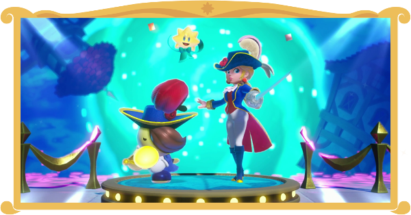 Princess Peach Showtime - The Dark Swordfighter & the Arena Icon