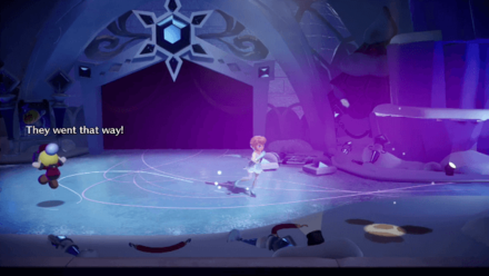 Princess Peach Showtime - A Snow Flower on Ice Hidden Spots 2