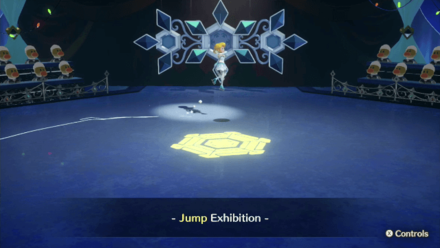 Princess Peach Showtime - A Snow Flower on Ice Sparkle Gems 4