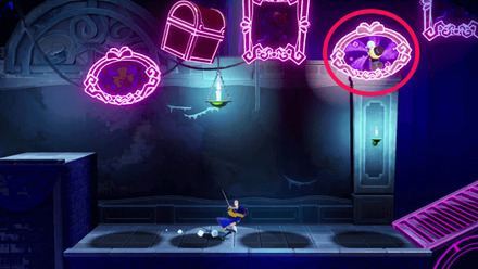 Princess Peach Showtime - The Ghostly Castle Dress Ribbon.png