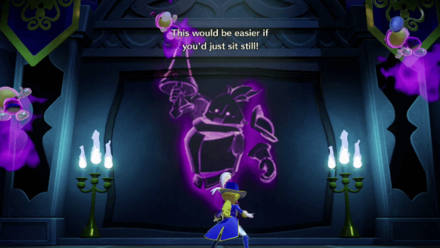 Princess Peach Showtime - The Ghostly Castle Boss Battle