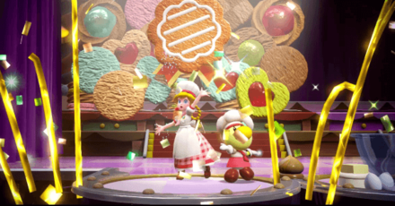Princess Peach Showtime - The Dark Baker and the Bewitching Sweets Boss Guide Purple Haze