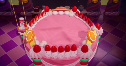 Princess Peach Showtime - The Dark Baker and the Bewitching Sweets Boss Guide Mini-Boss Time Your Jumps