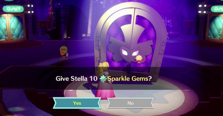 Princess Peach Showtime - Sparkle Gem Requirement
