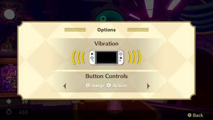 Princess Peach Showtime - Swapped Button Controls