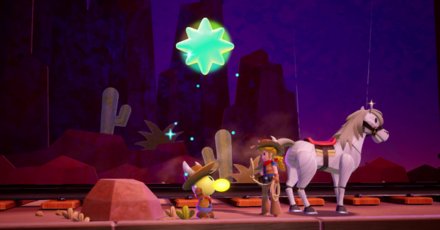 Princess Peach Showtime - The Dark Locomotive & the Doomed Town Sparkle Gems 2