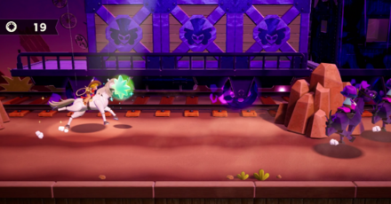 Princess Peach Showtime - The Dark Locomotive & the Doomed Town Sparkle Gems 1