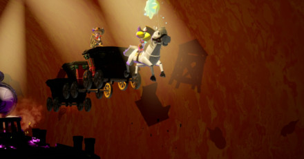 Princess Peach Showtime - The Dark Locomotive & the Doomed Town Sparkle Gems 5