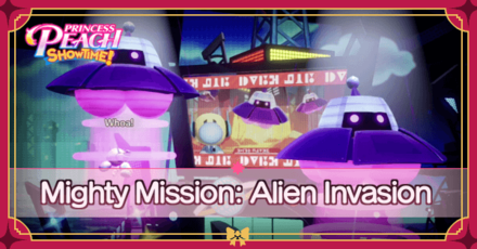 Princess Peach Showtime - Mighty Mission: Alien Invasion Banner