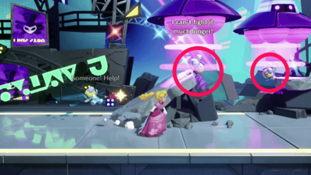 Princess Peach Showtime - Mighty Mission: Alien Invasion Sparkle Gems 1