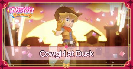 Princess Peach Showtime - Cowgirl at Dusk Banner