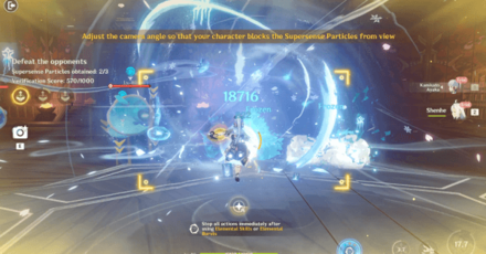 Genshin - Fayz Debate - Use Supersense Skill