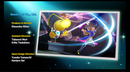 Princess Peach Showtime Credits