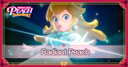 Princess Peach Showtime - Radiant Peach Banner