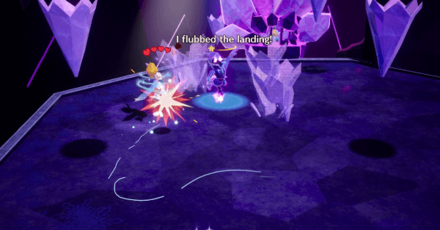 Princess Peach Showtime - The Dark Ice and the Shadowy Stage Icicle