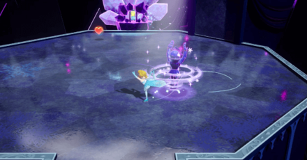 Princess Peach Showtime - The Dark Ice and the Shadowy Stage Evade